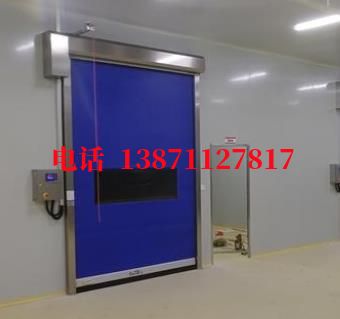 风淋室拉链密封快速卷帘门